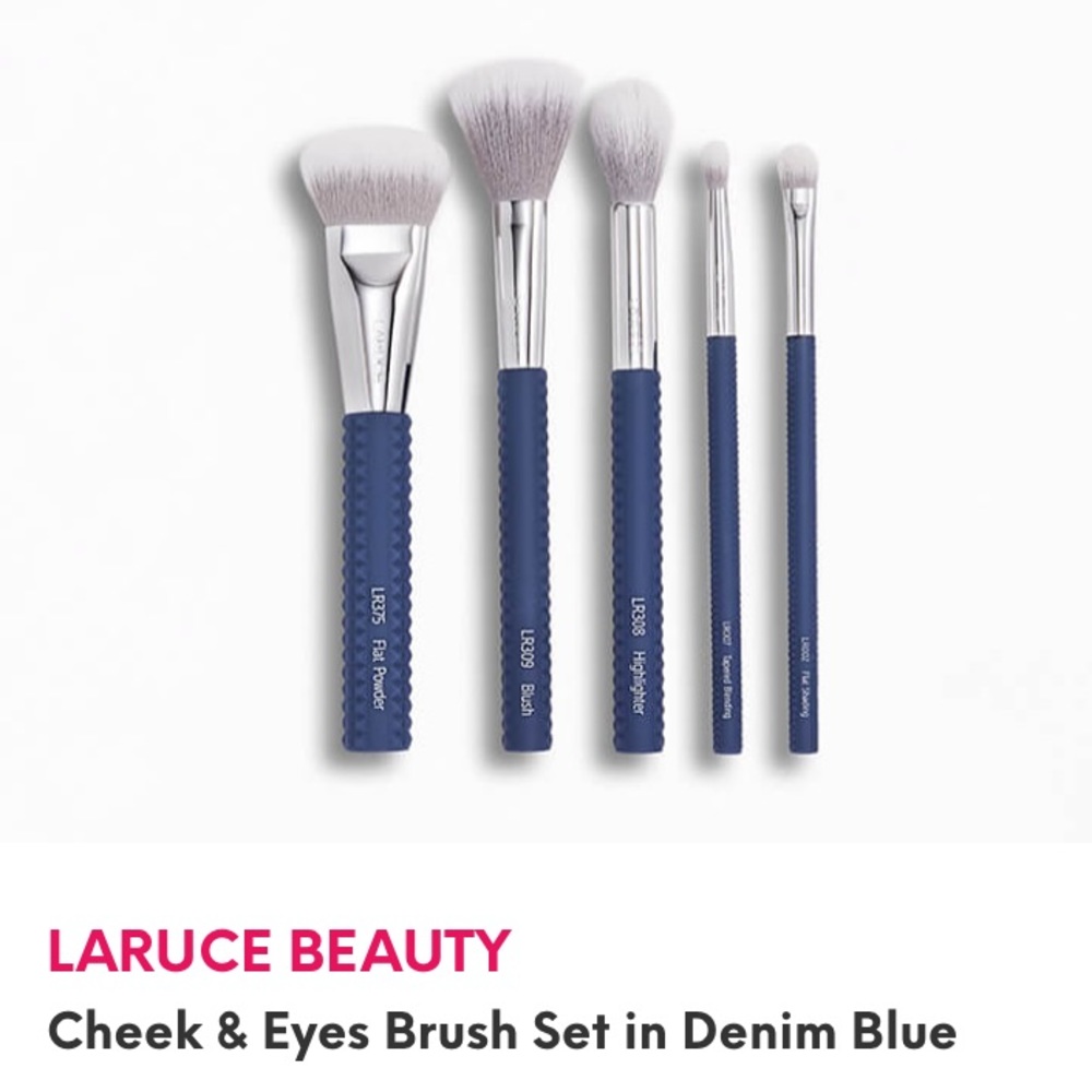 New ✨ Laruce Beauty 5 piece Makeup Brush Set